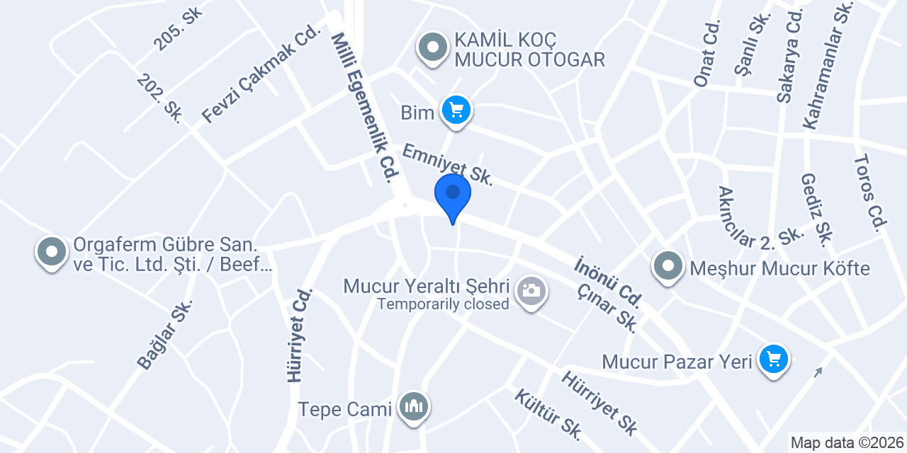 Avukat Hasan ACIÖZ - Acıöz Hukuk Bürosu konumu