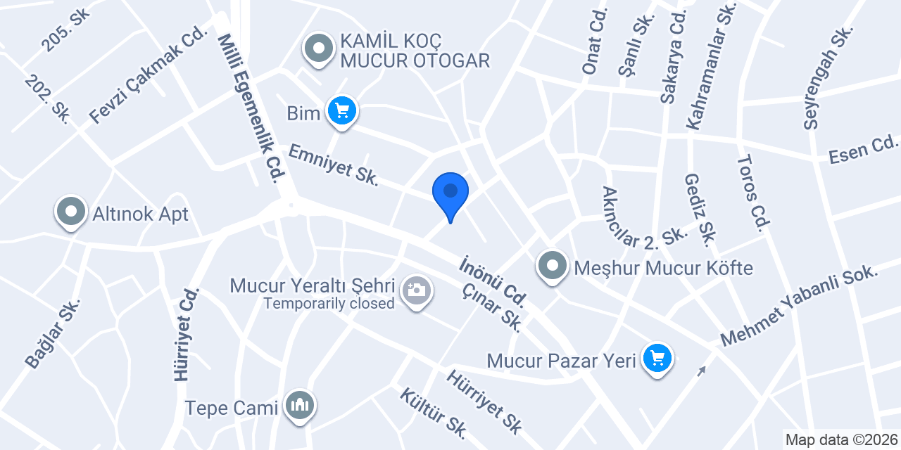 Kayış Eczanesi konumu
