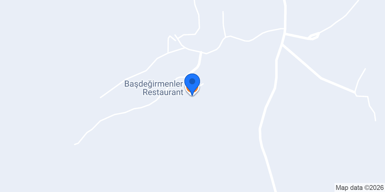 Başdeğirmenler Restaurant konumu