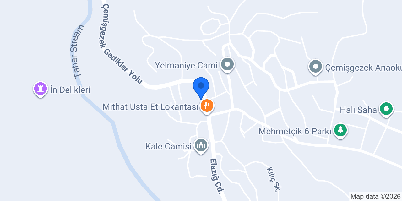 Ptt-çemişgezek Şubesi konumu