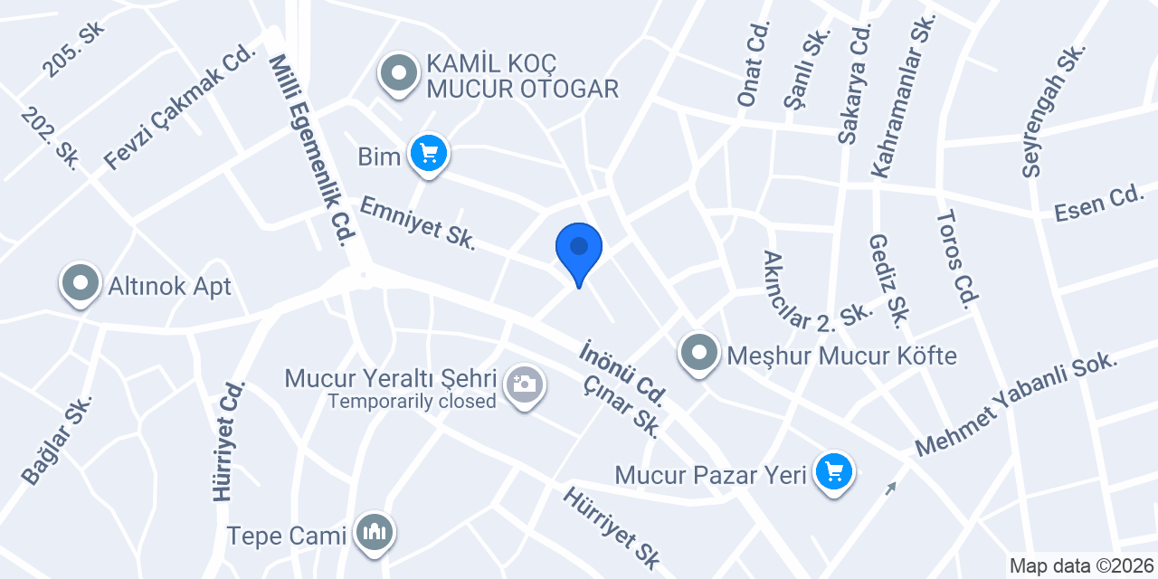 Ünver Kırtasiye konumu