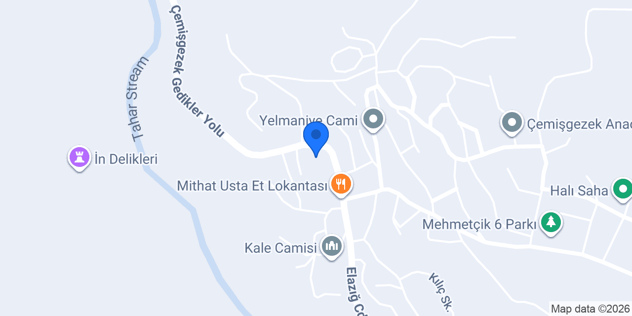Gözlü Damper Atölyesi konumu