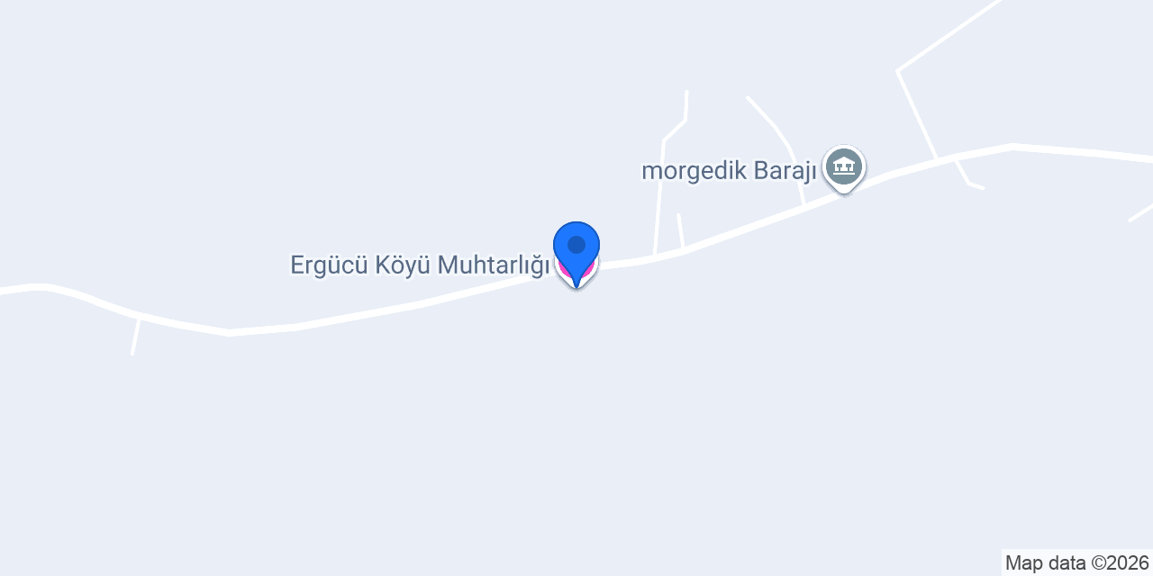Ergücü Köyü Muhtarlığı konumu