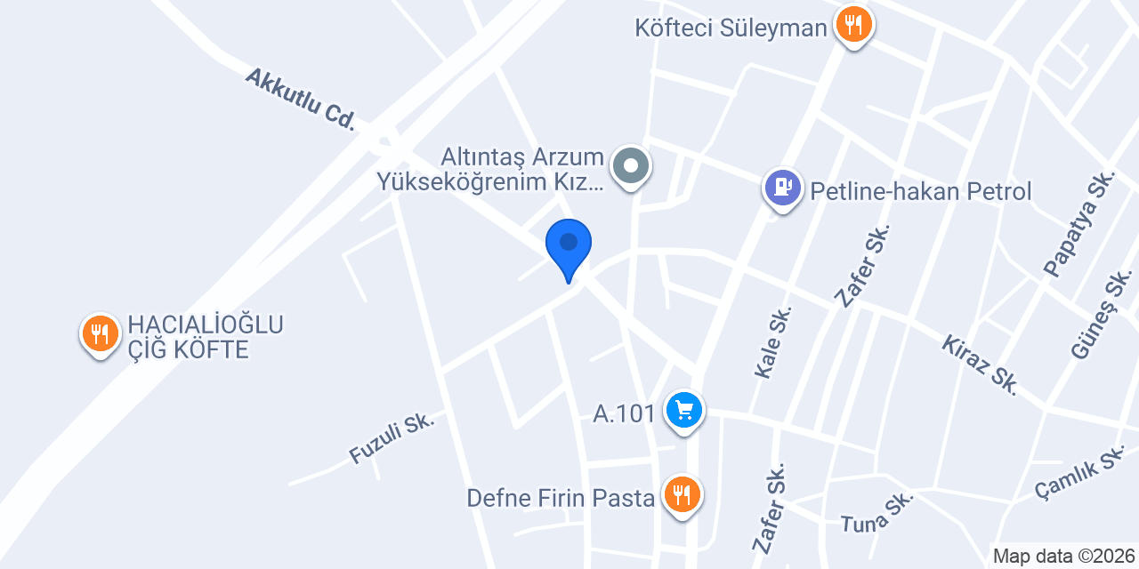 Altınata Tarımı market konumu