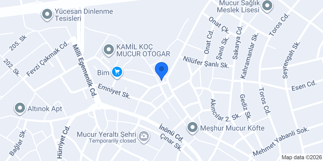 Mucur Döner İskender konumu