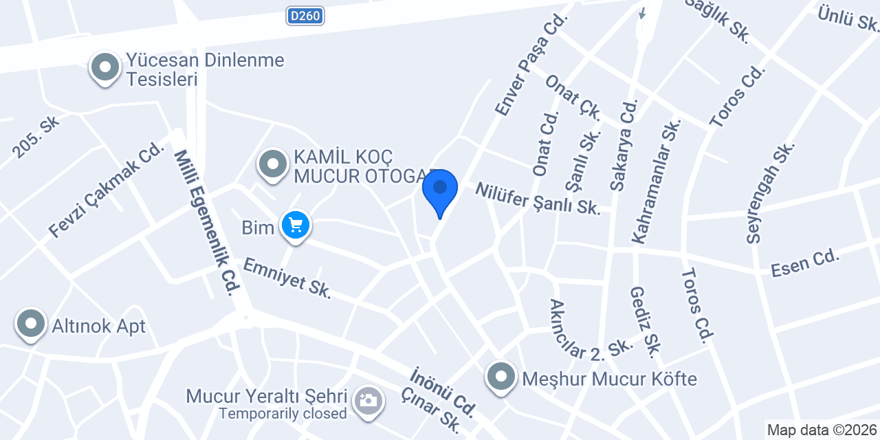 Hendek Eczanesi konumu