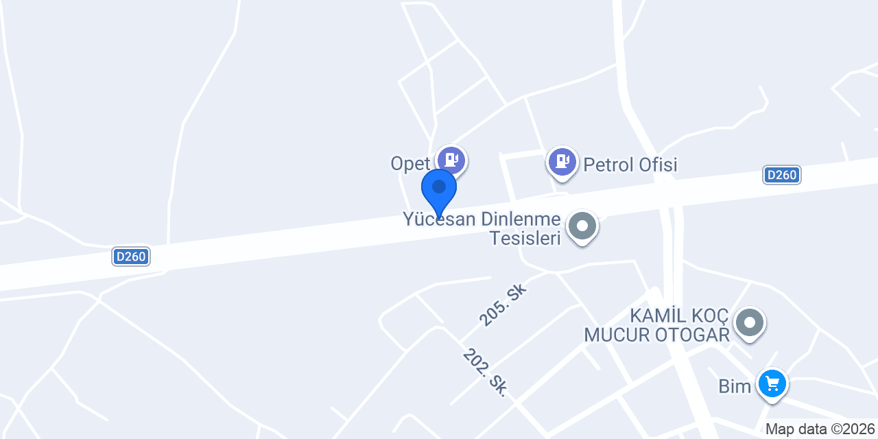 Lastikci Osman Ülker konumu