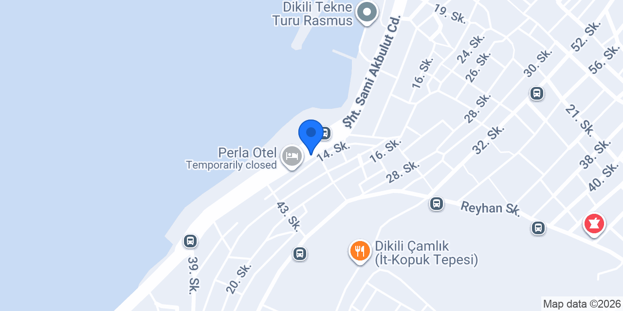 DİKİLİ YELKEN EMLAK konumu