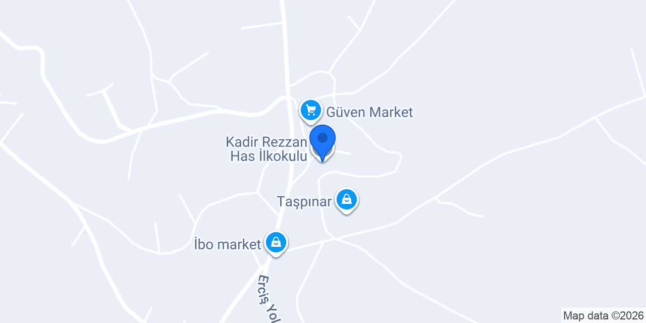 Kadir Rezzan Has İlkokulu konumu