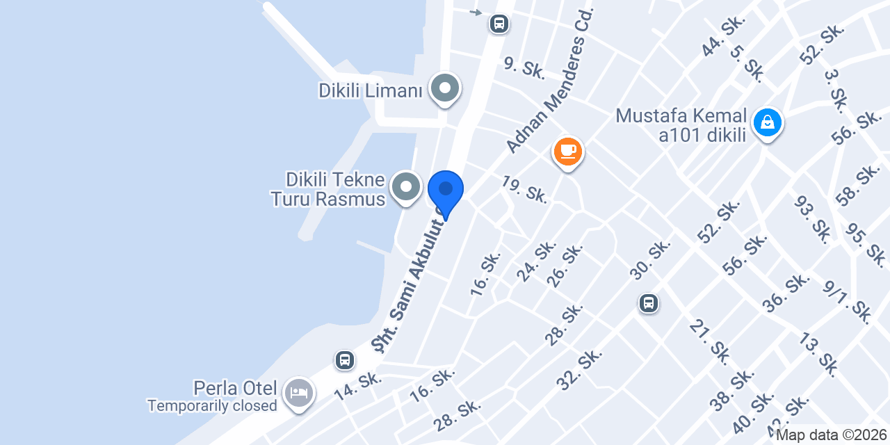 Dikili Gümrük Müdürlüğü konumu