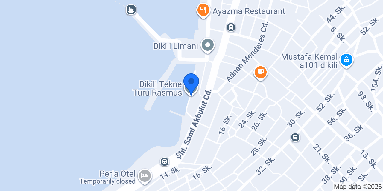 Dikili Tekne Turu Güven Tur konumu