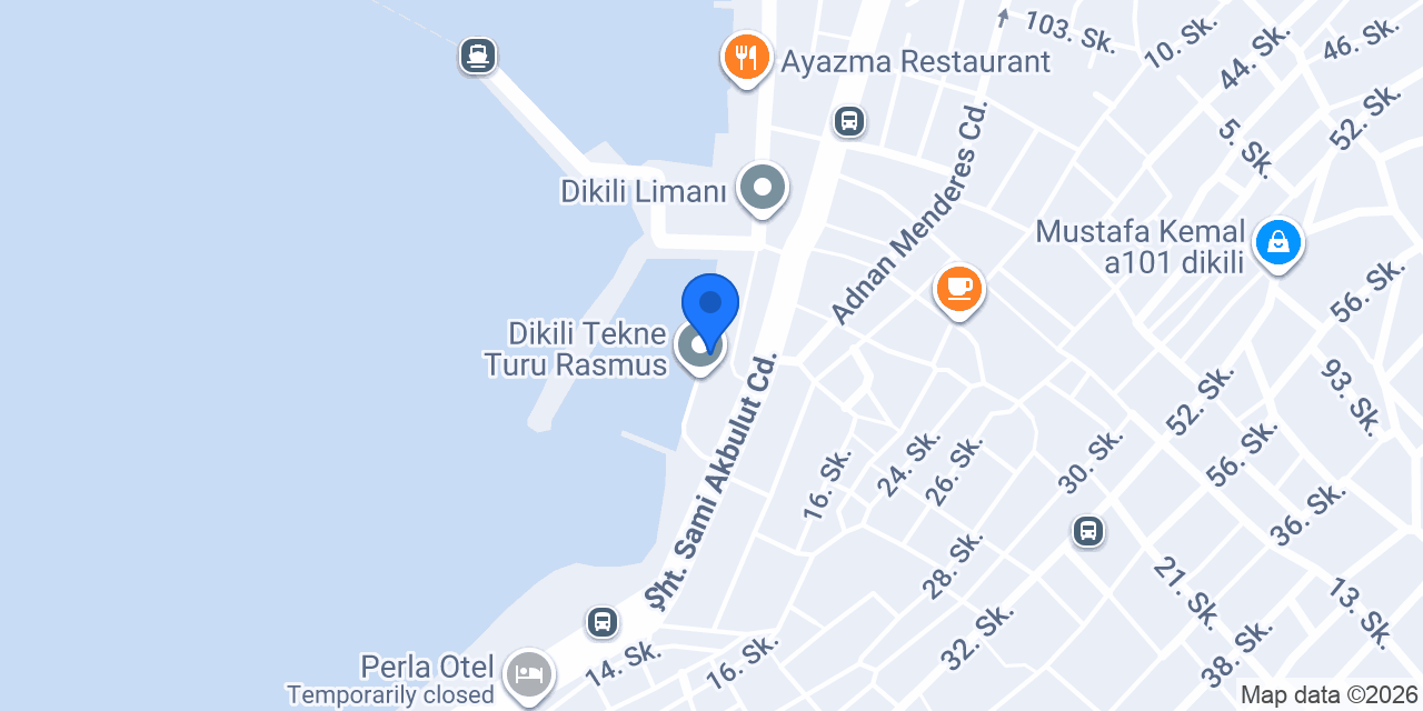 Dikili Tekne Turu Limon Tur konumu