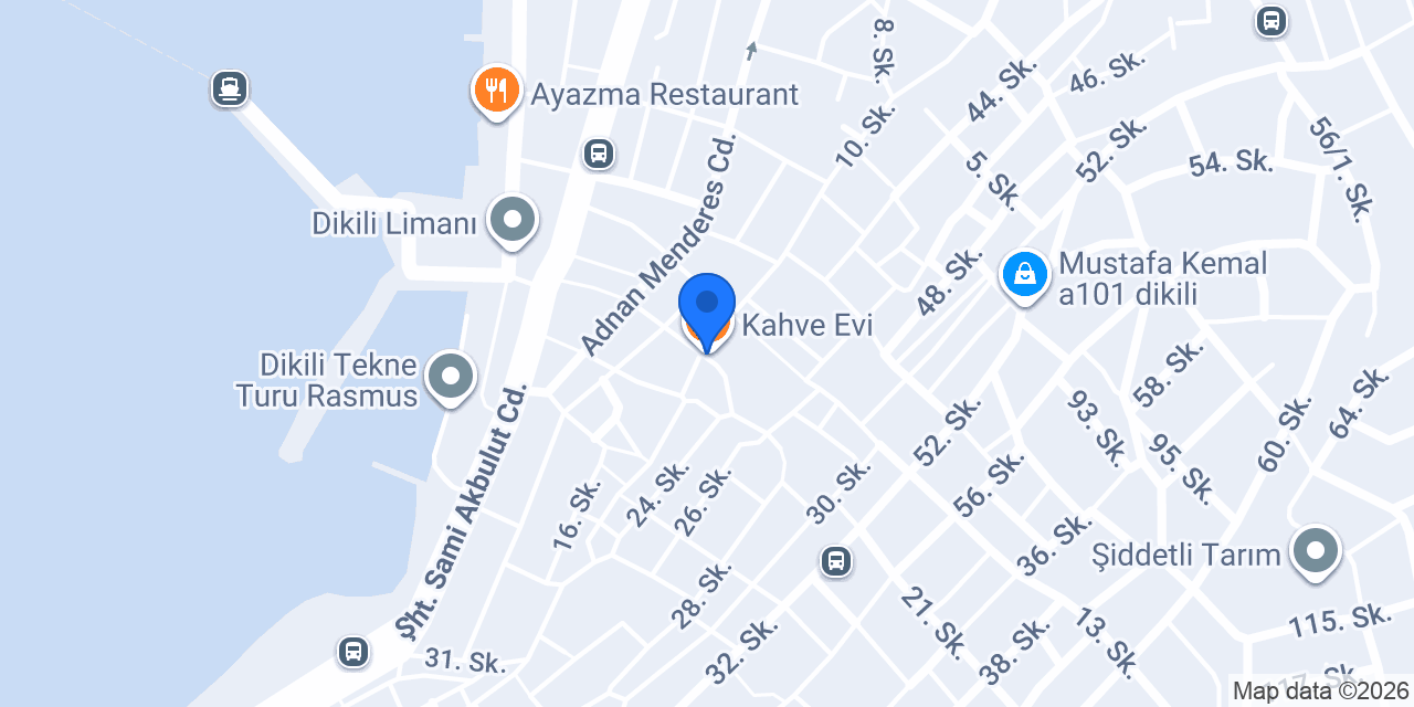 Kahve Evi konumu