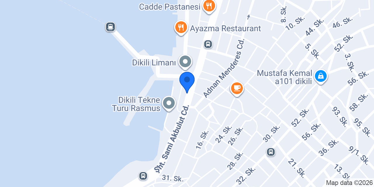 Dikili taksi ali 03 konumu