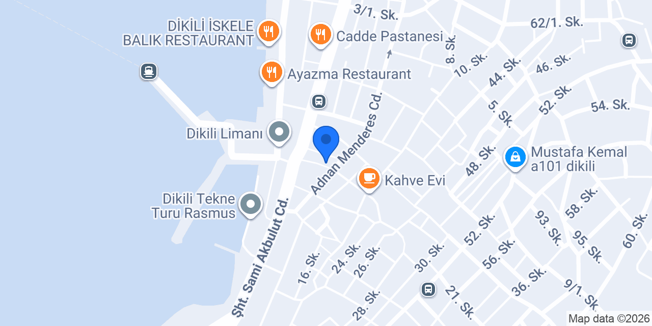 SungerPub Dikili konumu