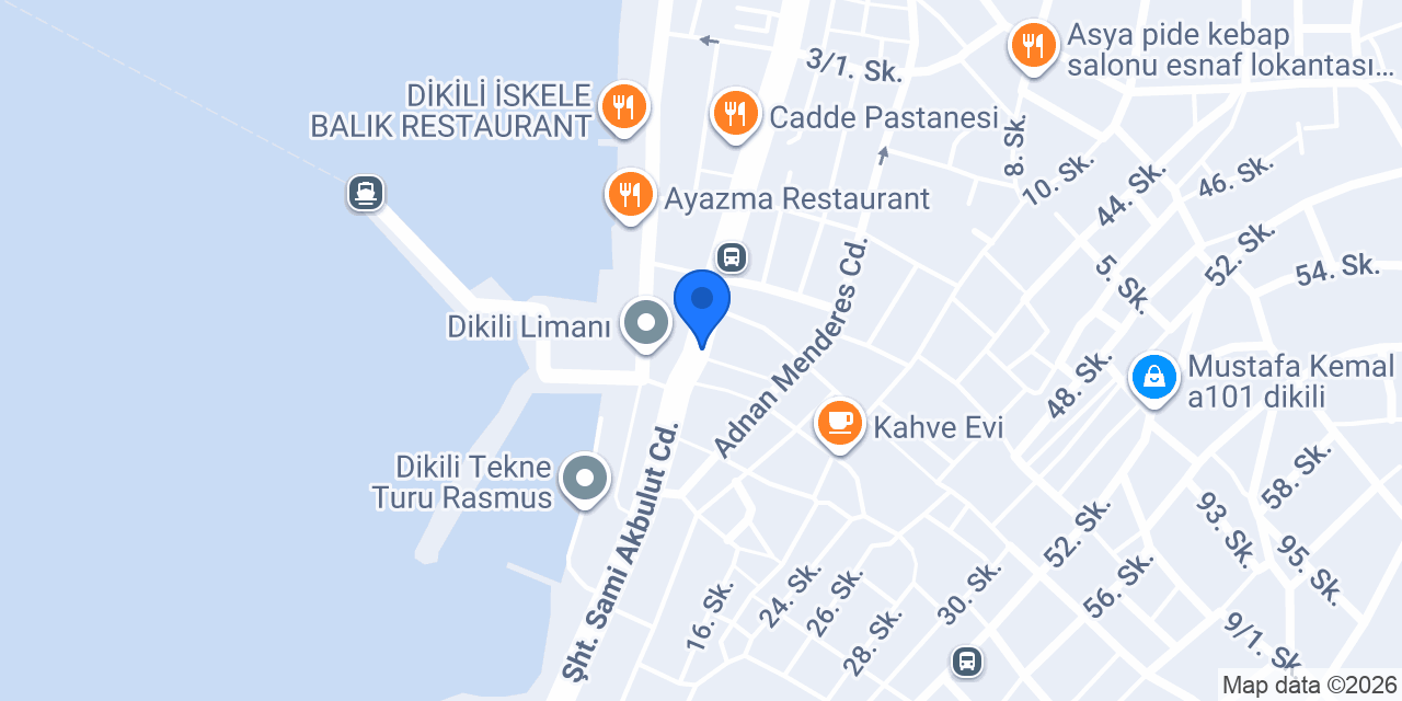 Tuğçem Pastanesi konumu