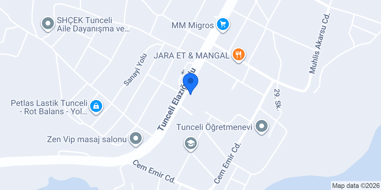 Gusto gece durağı konumu
