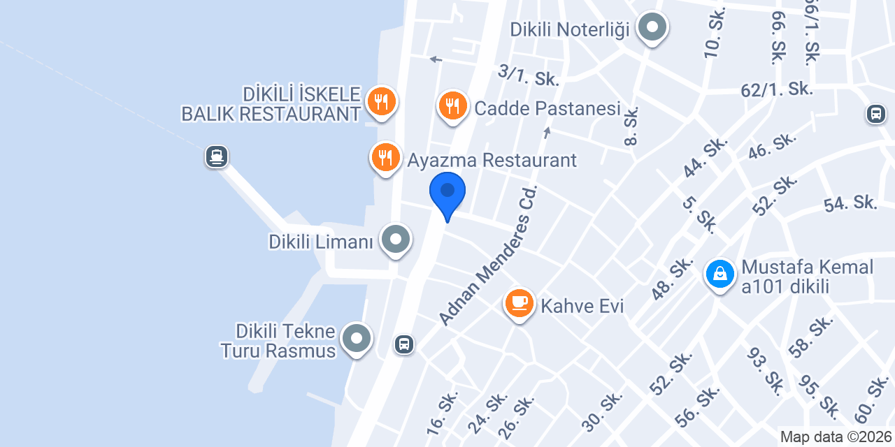 Dürümcü Serko Dikili Çarşı konumu