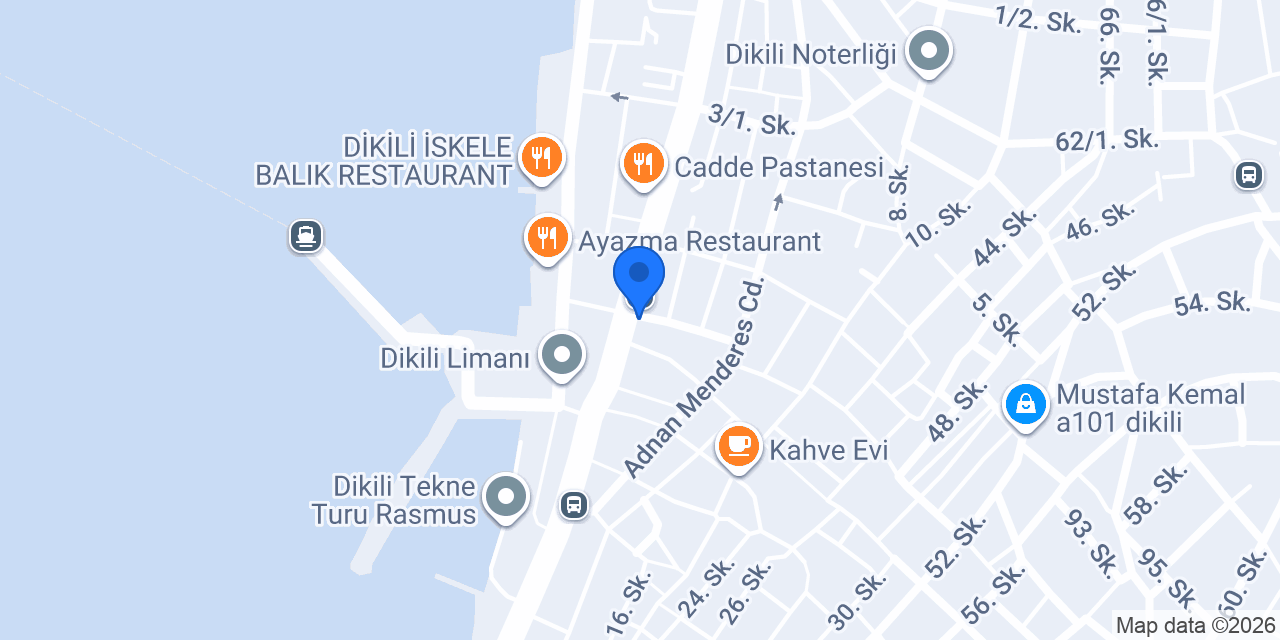 Dikili Taksi Ferhat konumu