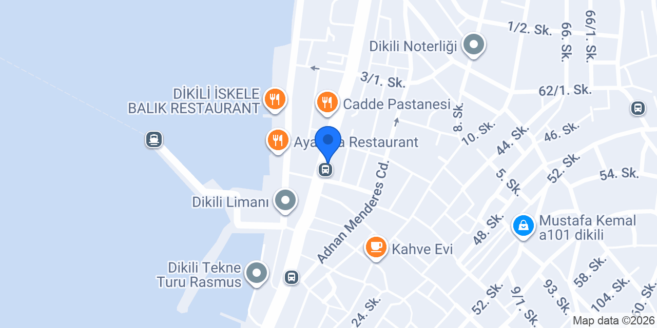 DAPİX CHICKEN DİKİLİ konumu