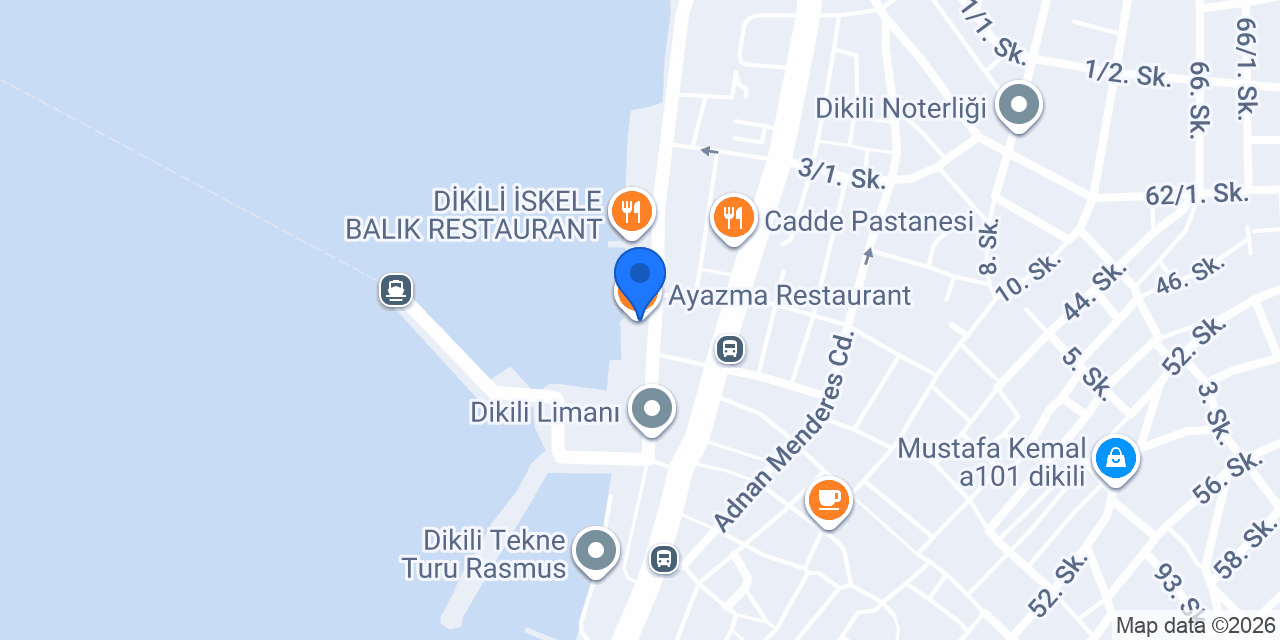 Ayazma Restaurant konumu
