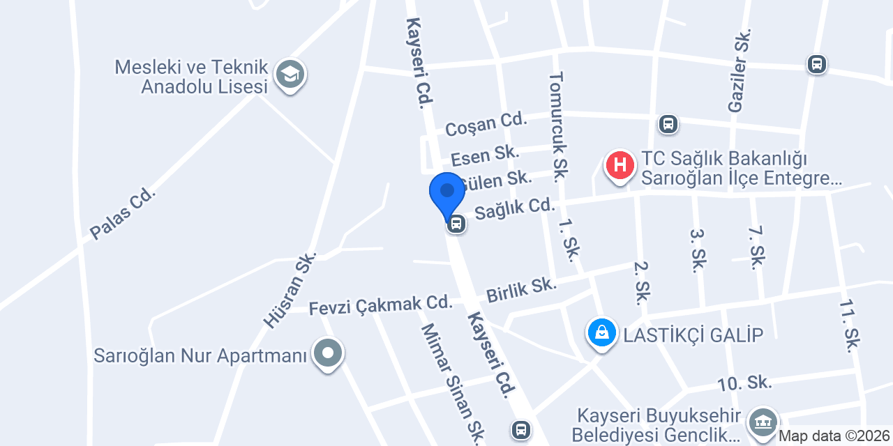 Aile Sağlığı Merkezi konumu