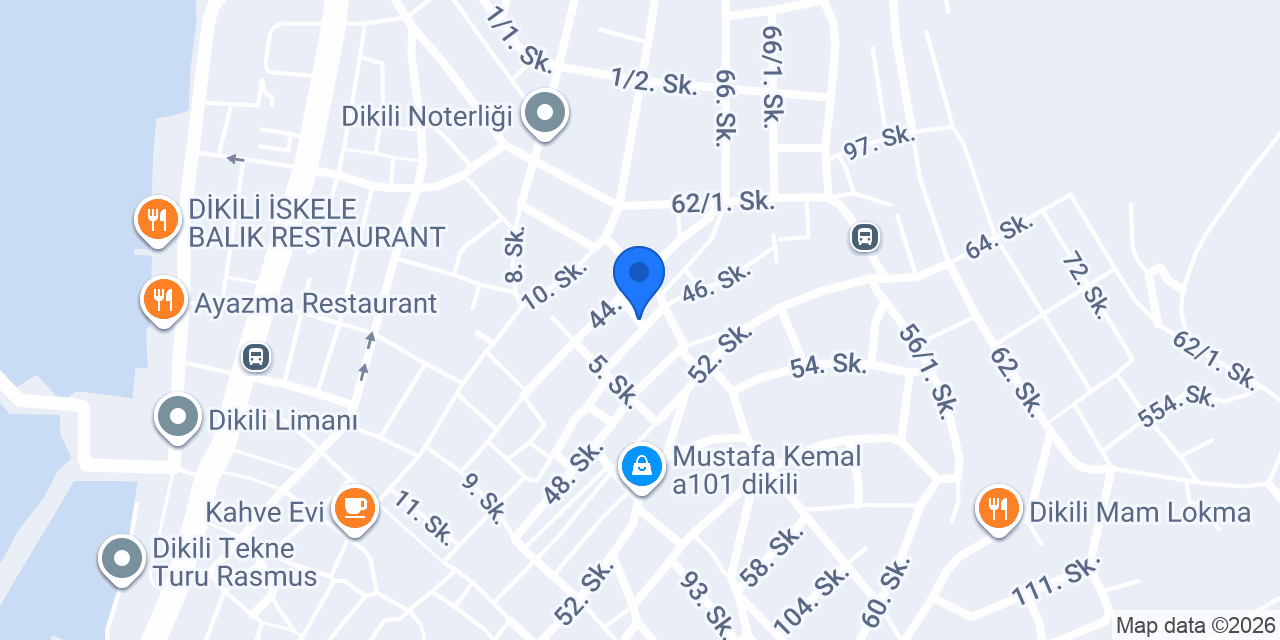 DİKİLİ CONSTRUCTION & DECORATION konumu