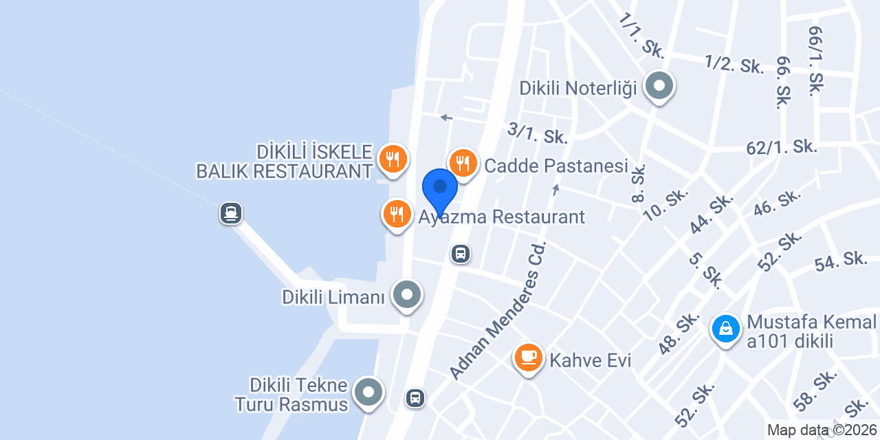 Sahil balık ekmek konumu