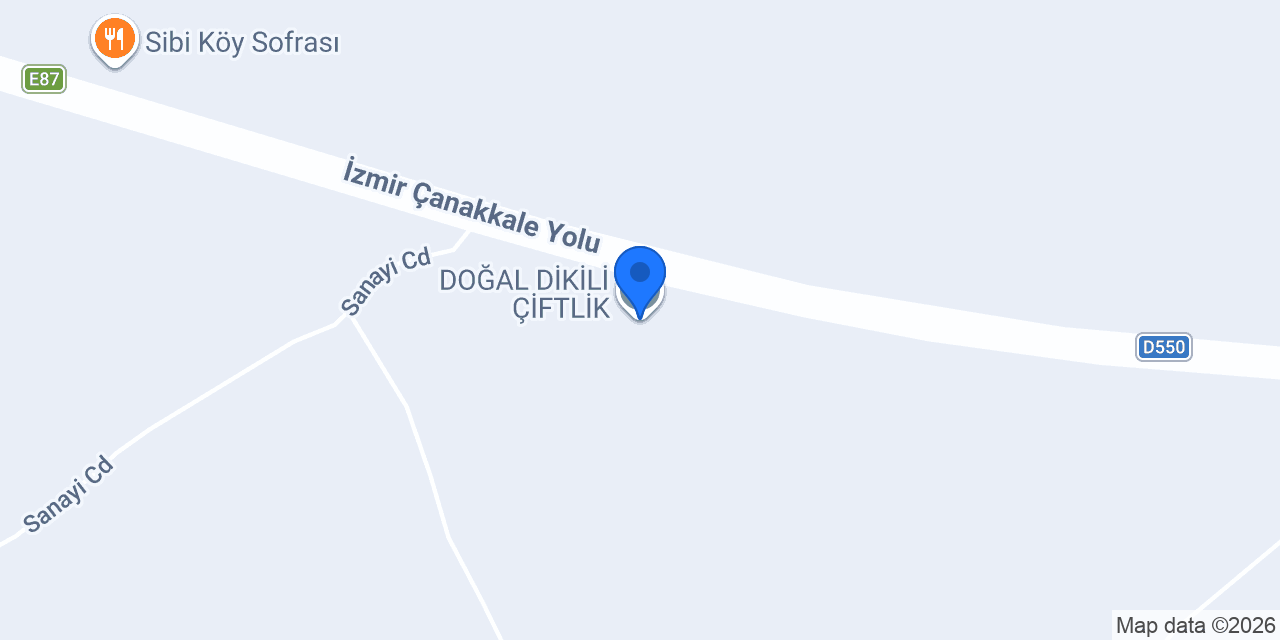 DOĞAL DİKİLİ ÇİFTLİK konumu