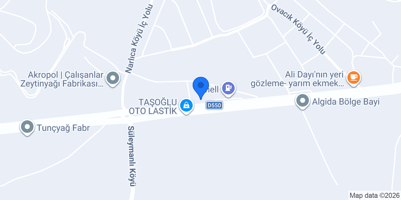 Uşun Zeytinyağı Fabr. konumu