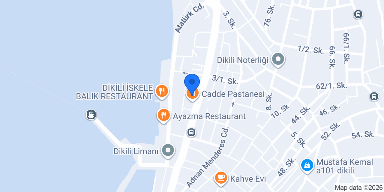 Ata Cafe Ev Yemekleri konumu