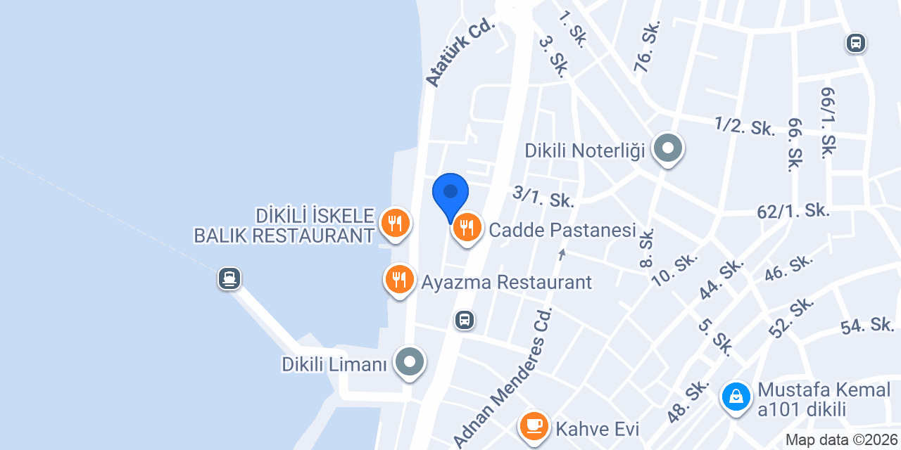 Bahçe Kafe Balık Ekmek konumu