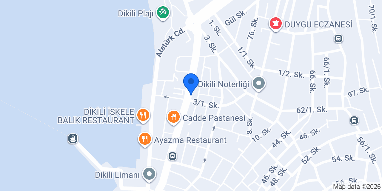 Zahter Restorant konumu
