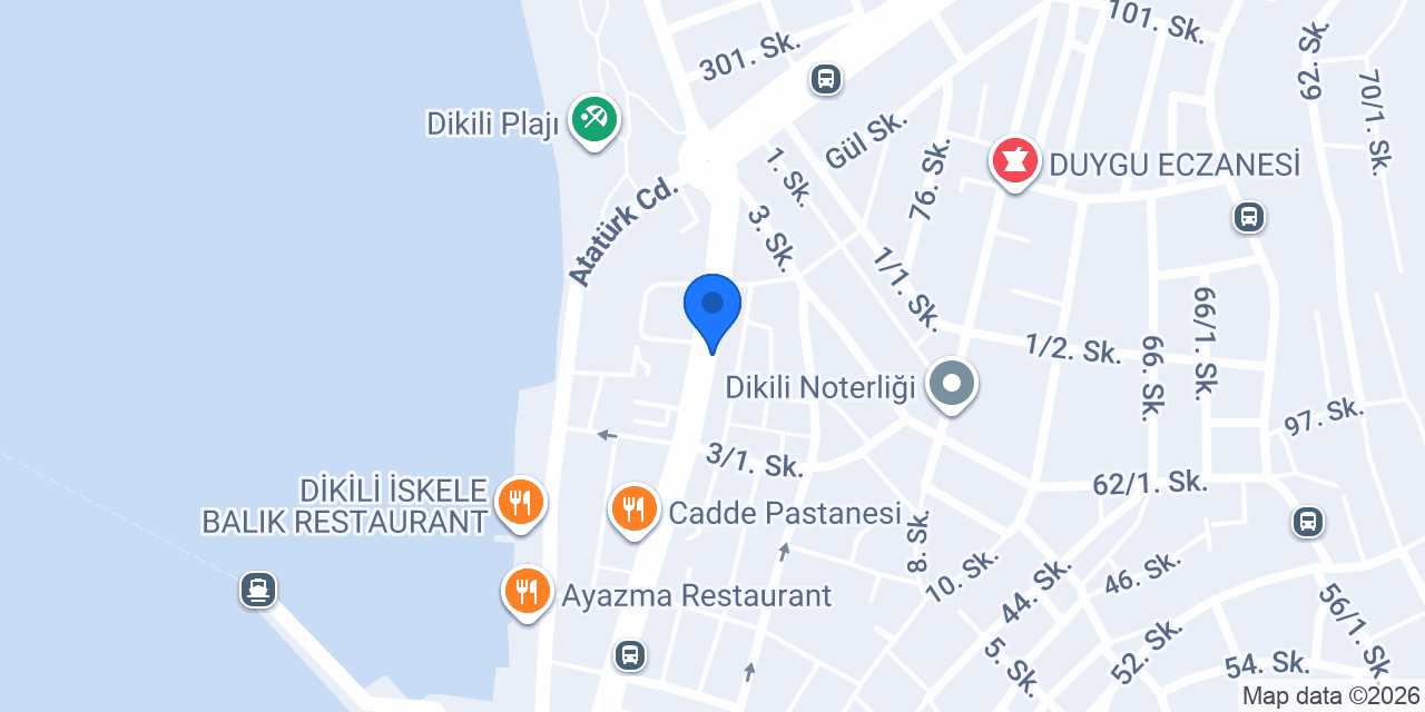 Dekoyap Dikili Winsa Bayii konumu