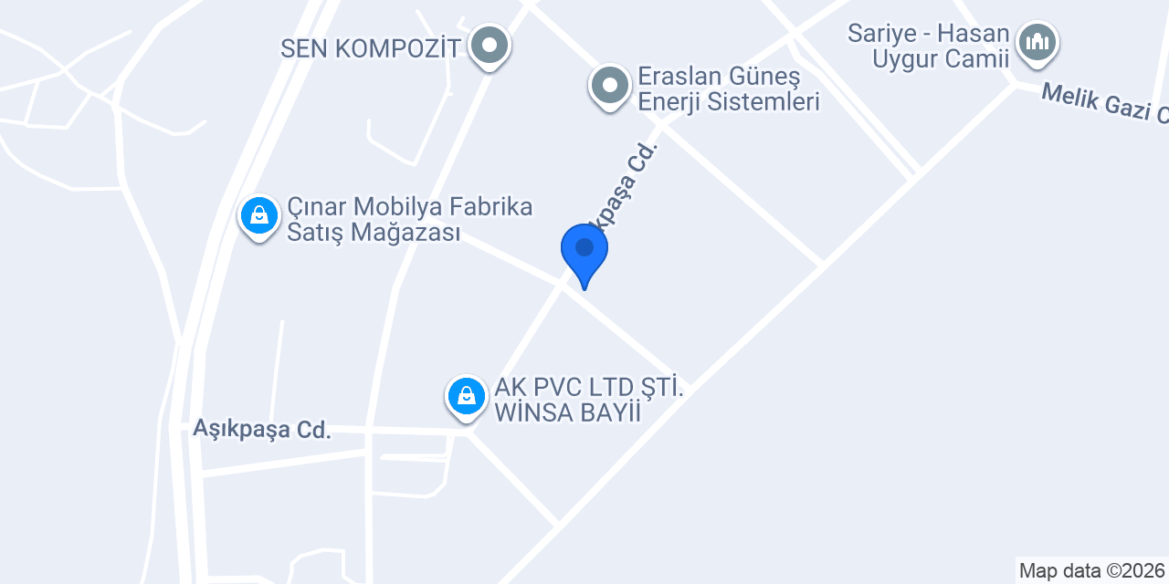 Türktek Havacılık ve Uzay Teknolojileri konumu