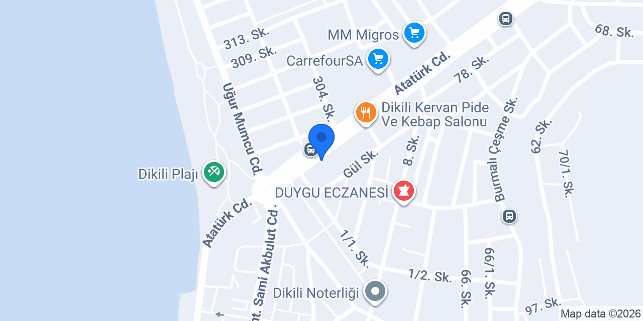 Diş Hekimi Cem Demir konumu