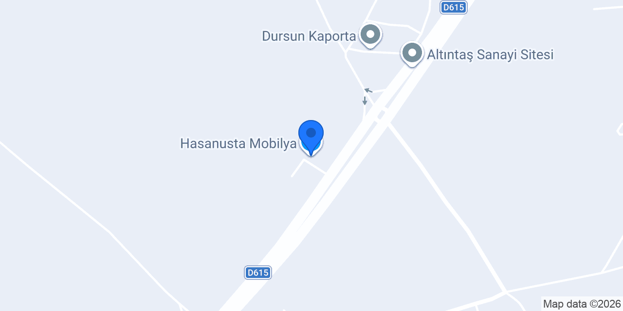 Hasanusta Mobilya konumu