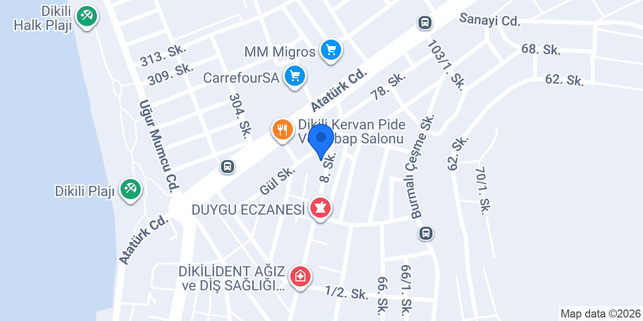 Sevgi Eczanesi konumu