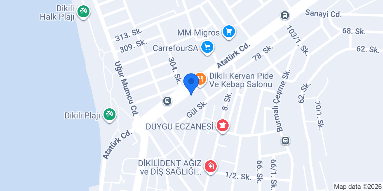 Turistik Alme Pansiyon konumu