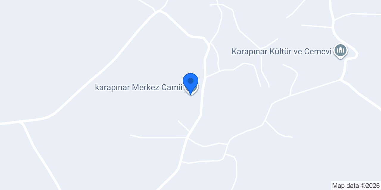 karapınar Merkez Camii konumu
