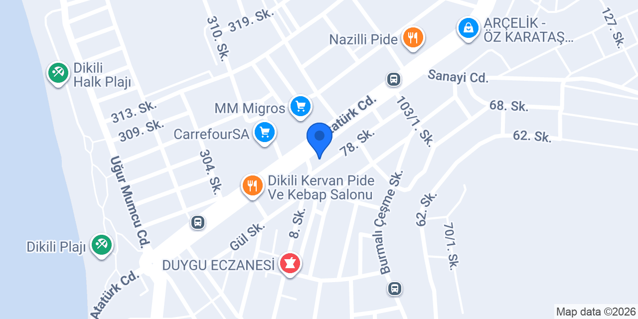 Ören Ticaret konumu