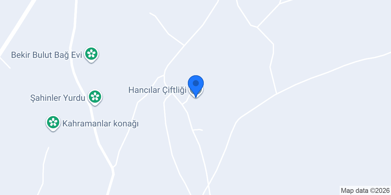 Hancılar Çiftliği konumu