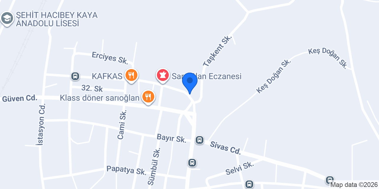 Sarıoğlan Noterliği konumu