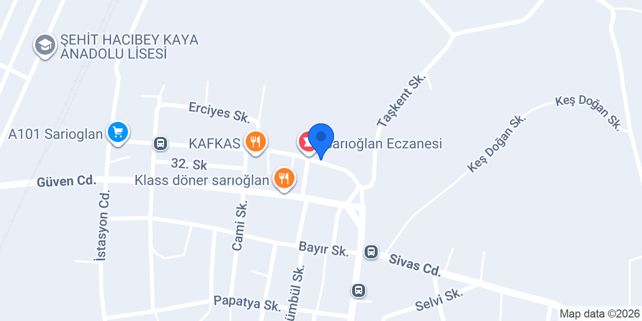 Ardiç Ticaret konumu