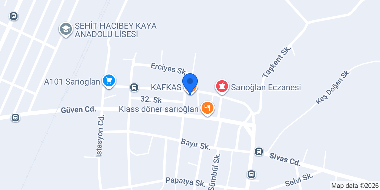 Yakutsoy Eczanesi konumu