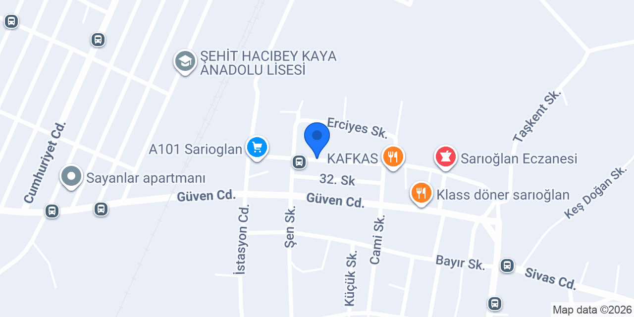 Sarıoğlan Halk Eğitim Merkezi konumu