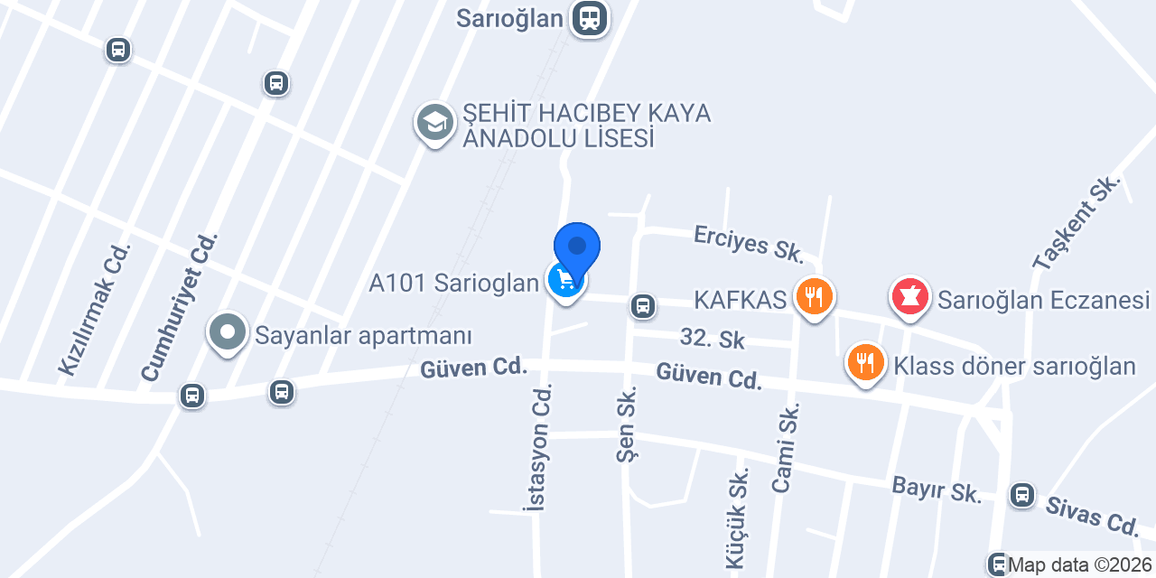 Doğru Tarım Sarıoğlan konumu