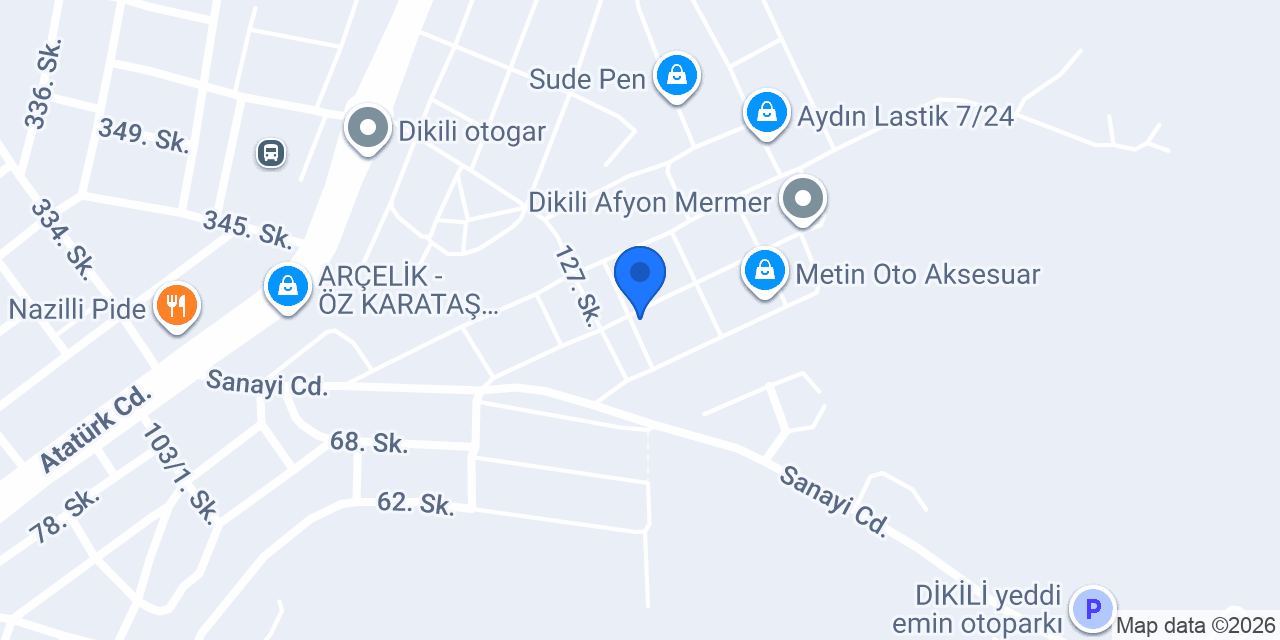 Devecioğlu Oto Elektrik ve Klima konumu