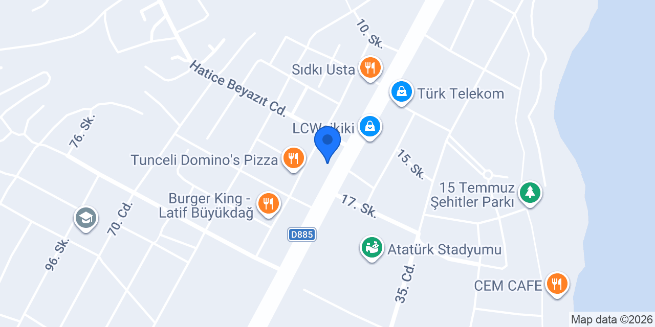 YUFİ DÖNER konumu