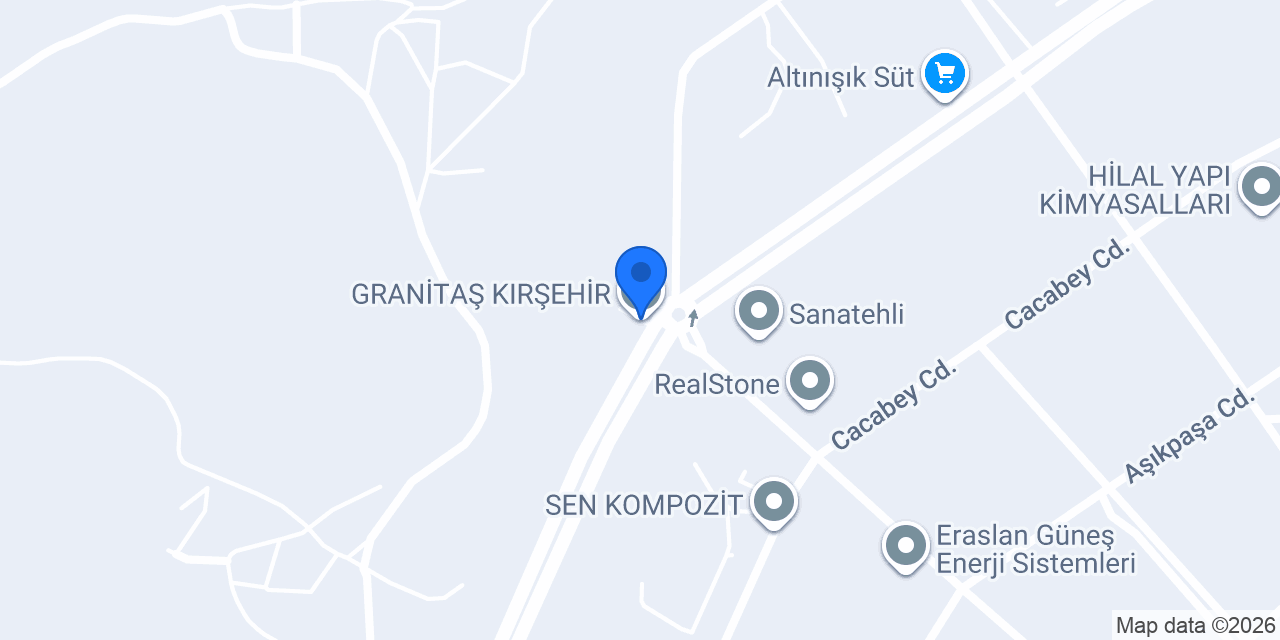 GRANİTAŞ KIRŞEHİR konumu